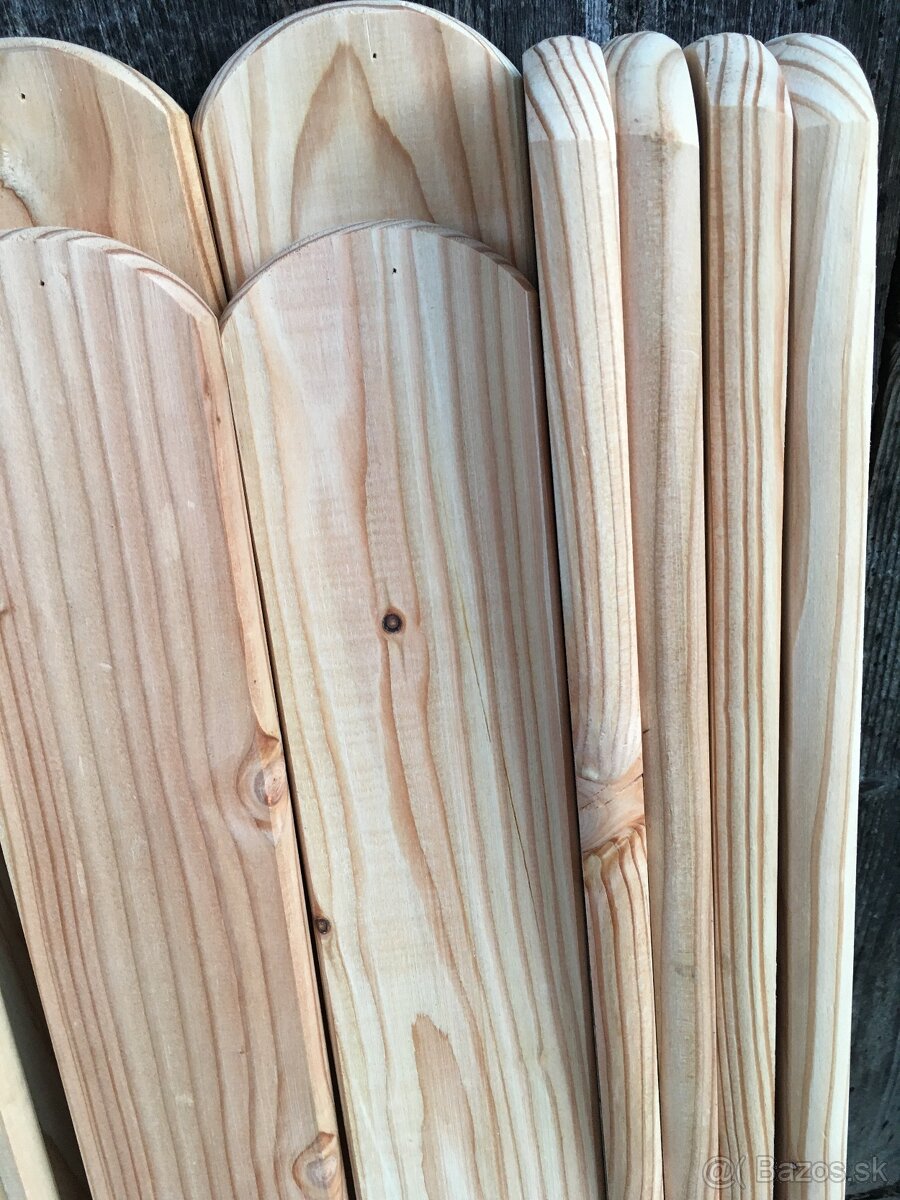 Plotove dosky plotovky plotovky drevo Skladom - 17