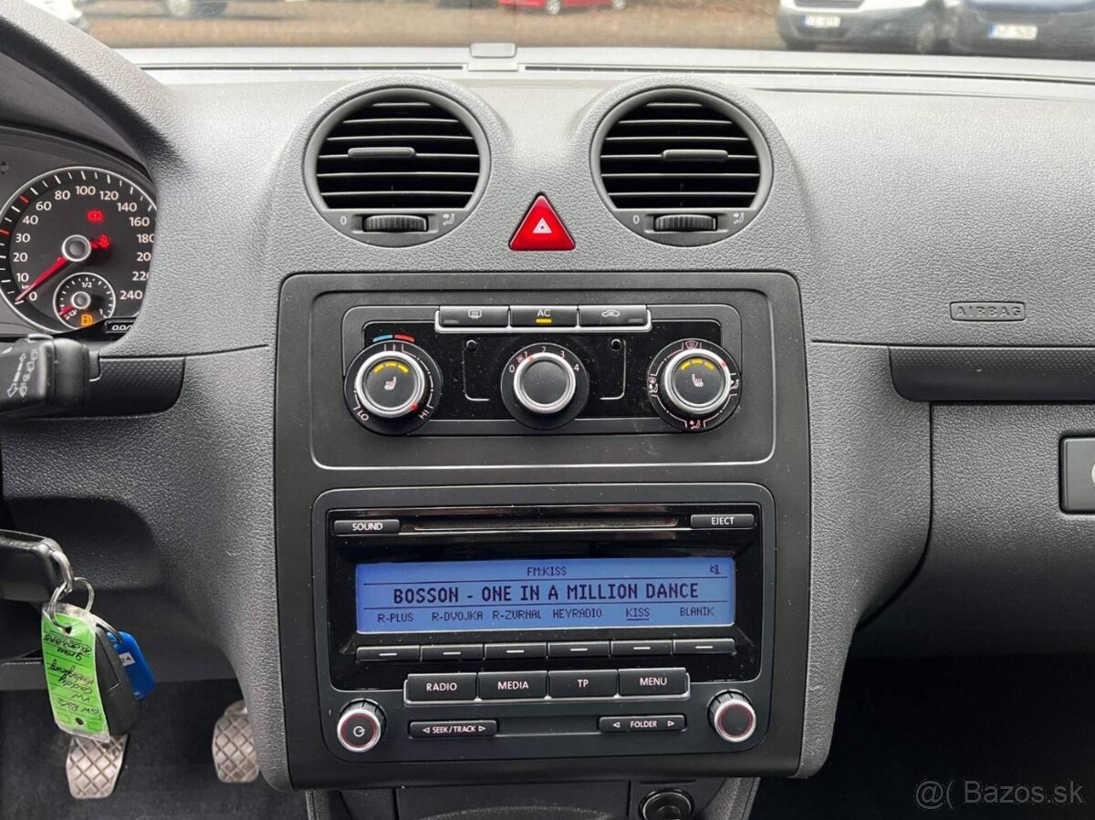 VW Caddy 1.2 TSI 77 kW 2x šoupačky 2011 klima serviska - 17