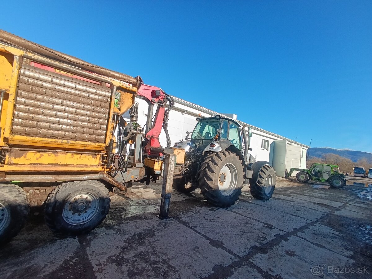Predám traktor Lamborghoni R8 + štiepkovač heizohack - 17