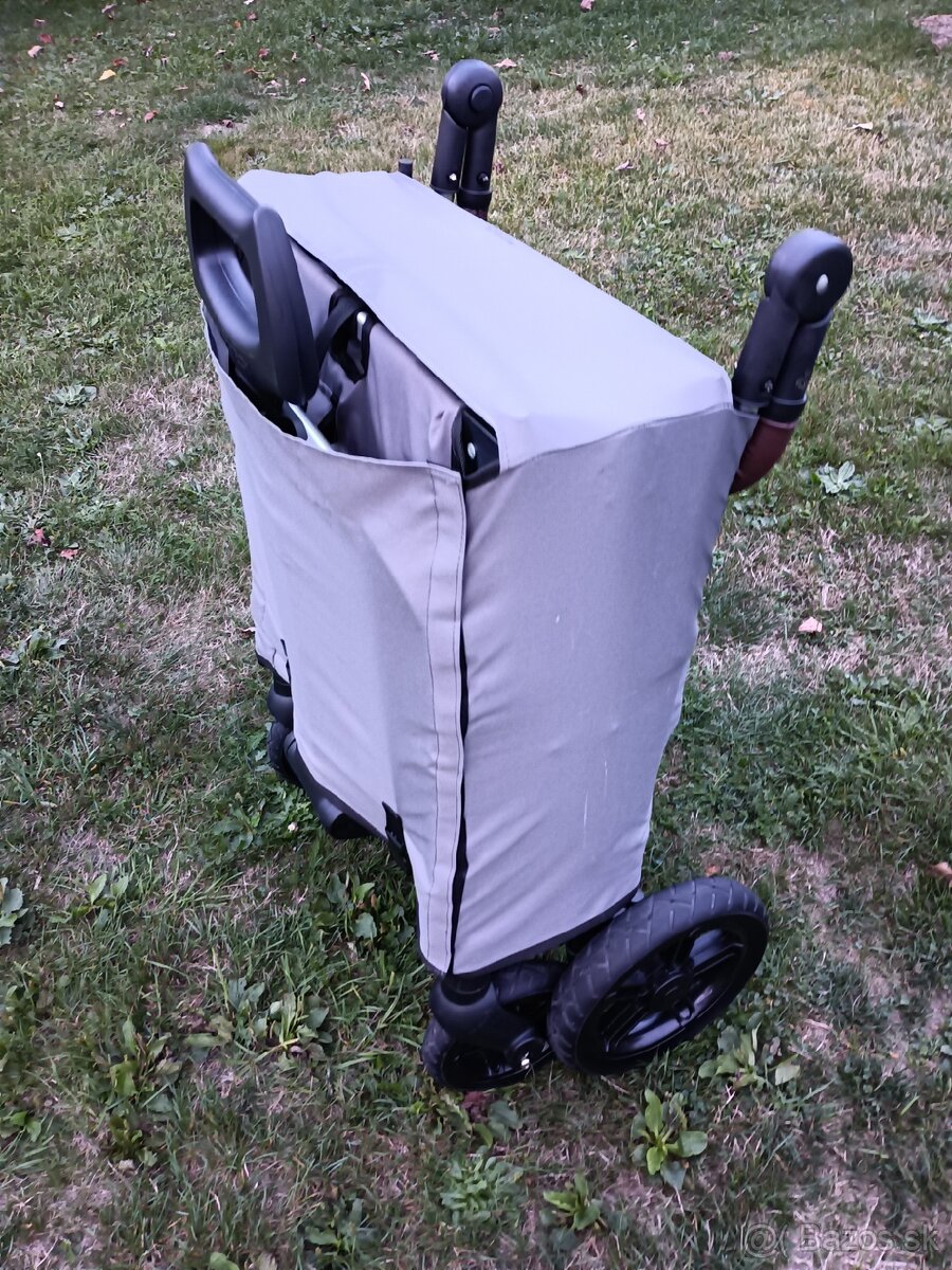 Skladací vozík FUXTEC CTL-900-G v šedej farbe (zánovný) - 17