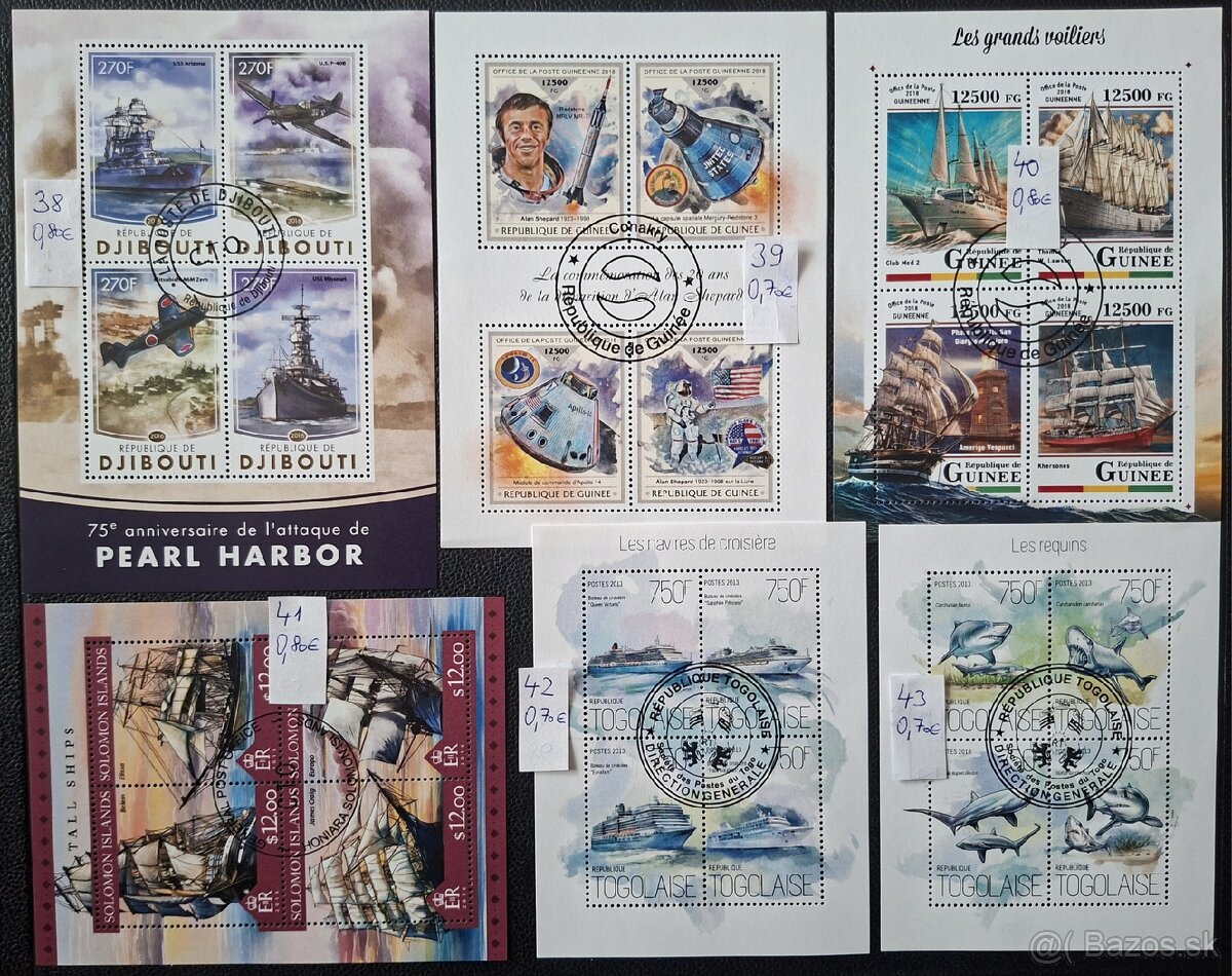 Postove znamky Mix 20 (58poloziek) - 17