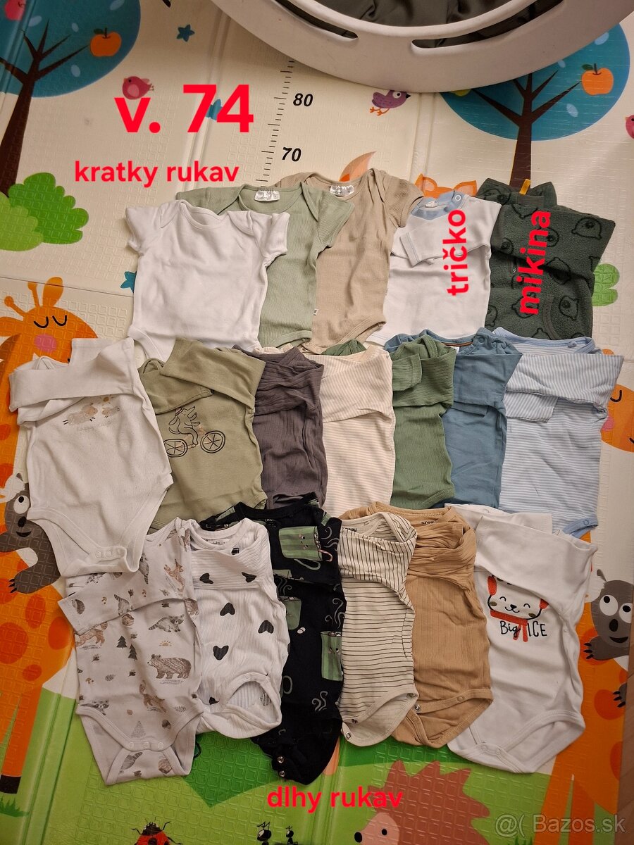 Balík oblečenia 56 - 74 - 17