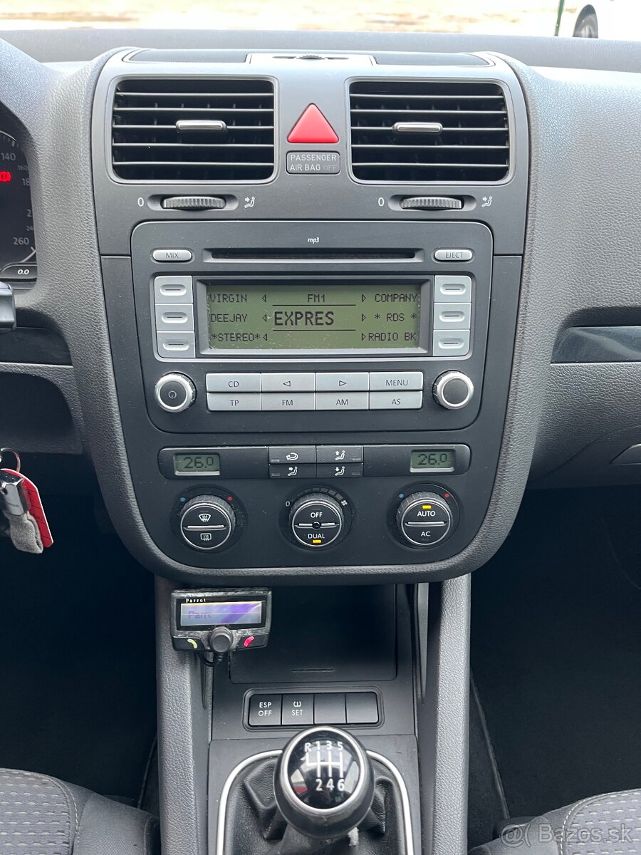 Volkswagen Golf 5 1.9 TDI GTsport = 77kW 188102km = - 17