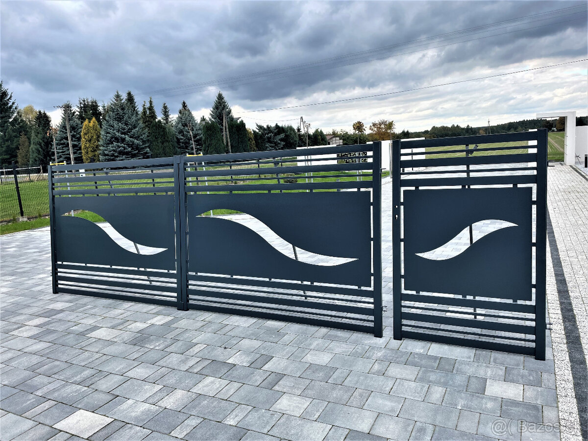 💥Moderné dizajnové brány💥 - 17