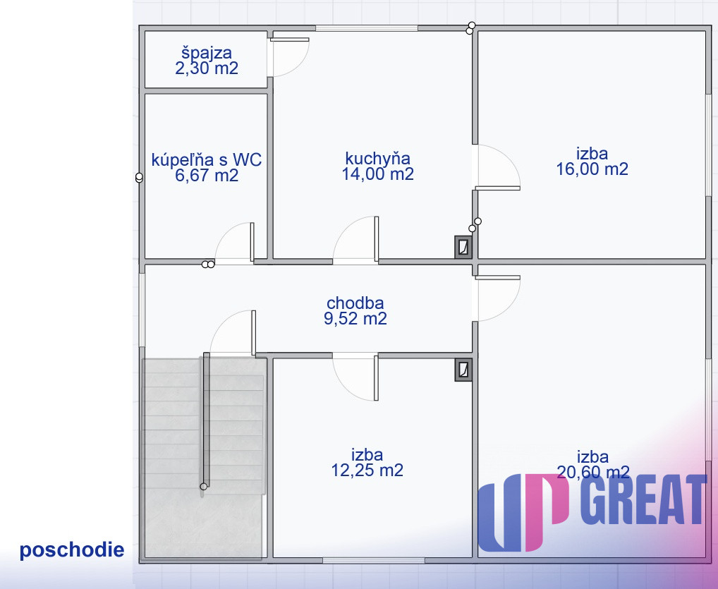 NA PREDAJ rodinný dom s krásnymi výhľadmi, Radôstka - 17