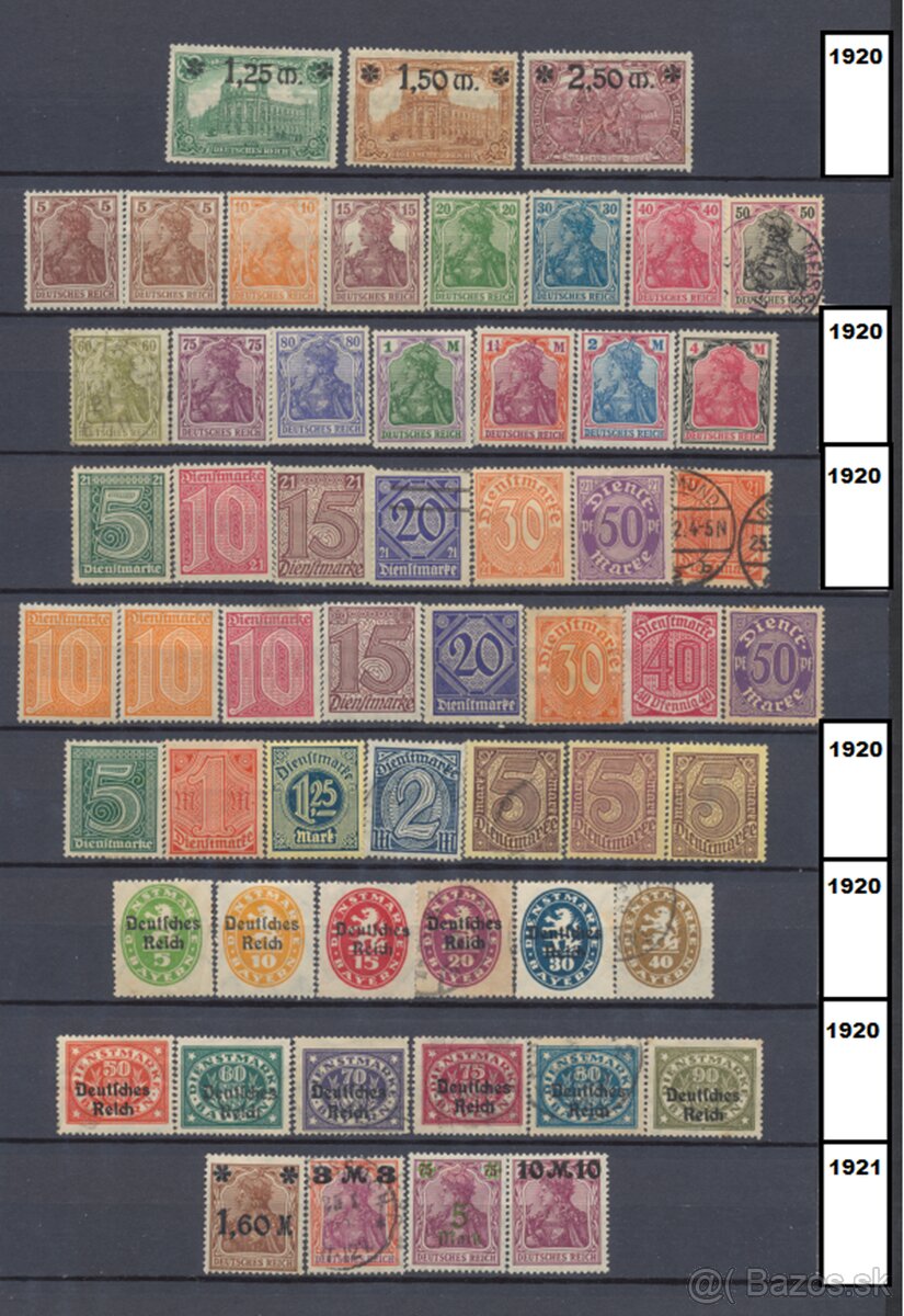 Predám poštové známky - 17