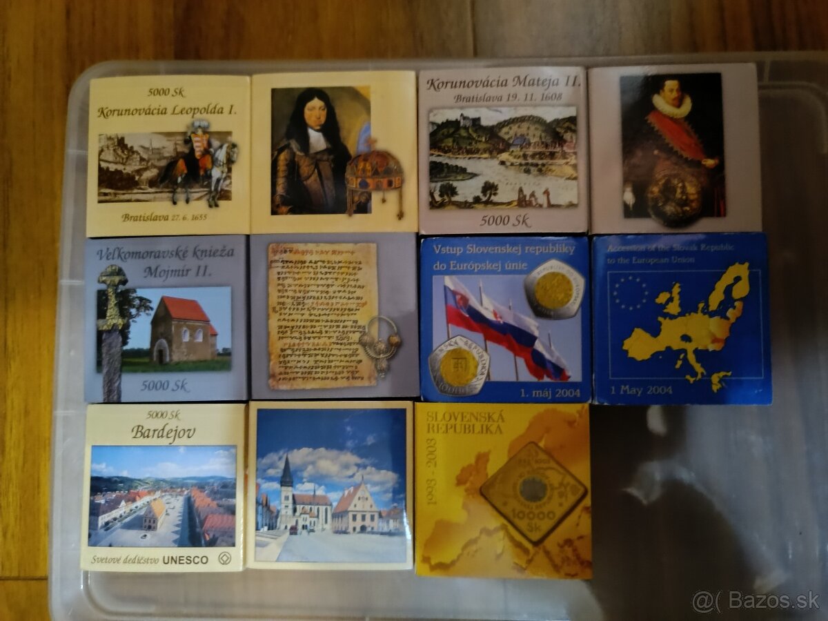 Predém SK mince nominal 5000,-SK -zlate - 17