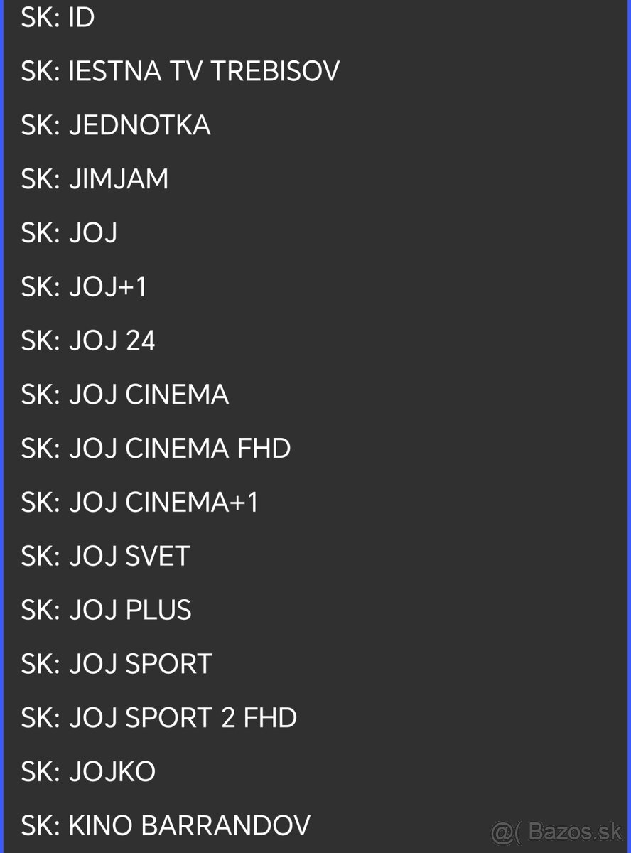 IPTV televize + Sportovní programy - 17