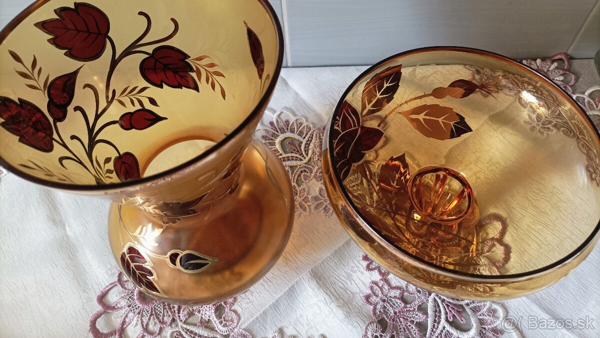 Retro sklenené sety - 17