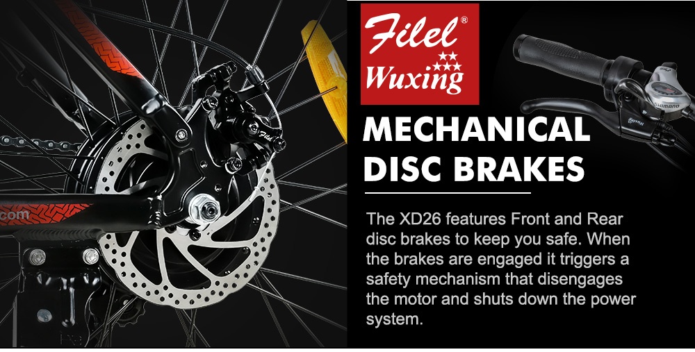 Elektrický bicykel SAMEBIKE XD26-II - 17