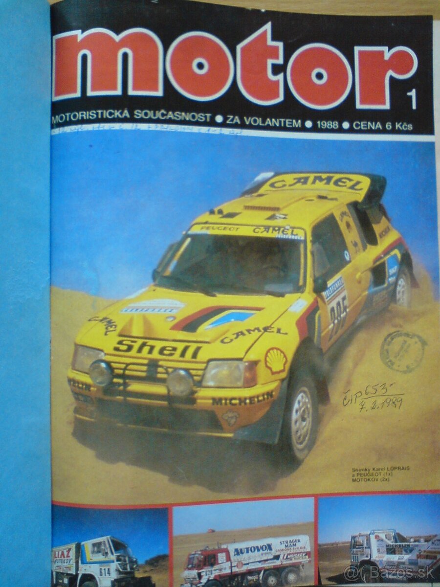 MOTOR - Motoristická současnost - Za volantem, AMS - 17