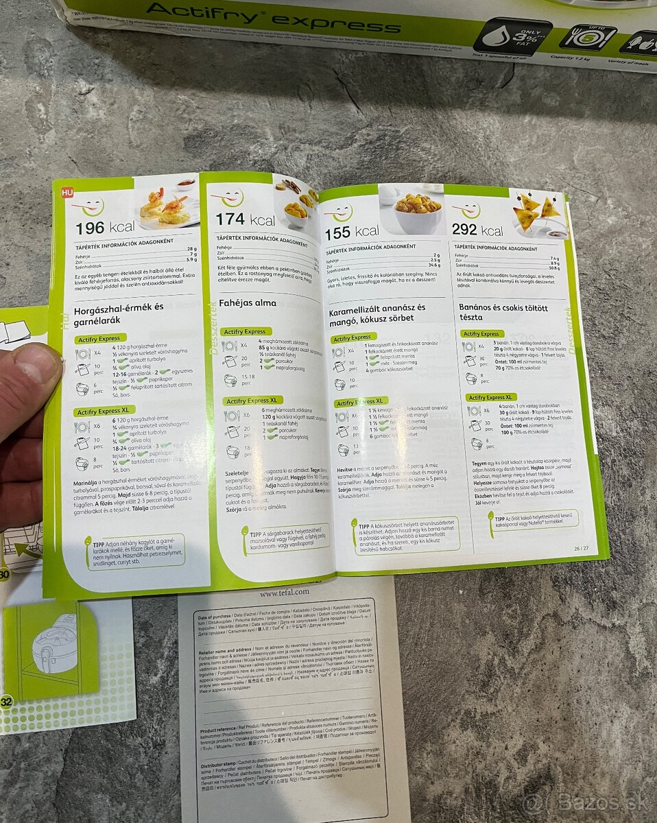 Nová Actifry Tefal FZ 750035 teplovzdušná fritéza - 17