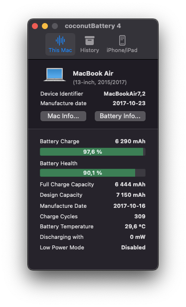 MacBook Air (13-inch, 2017) /Intel Core i5/8GB RAM/128GB SSD - 17