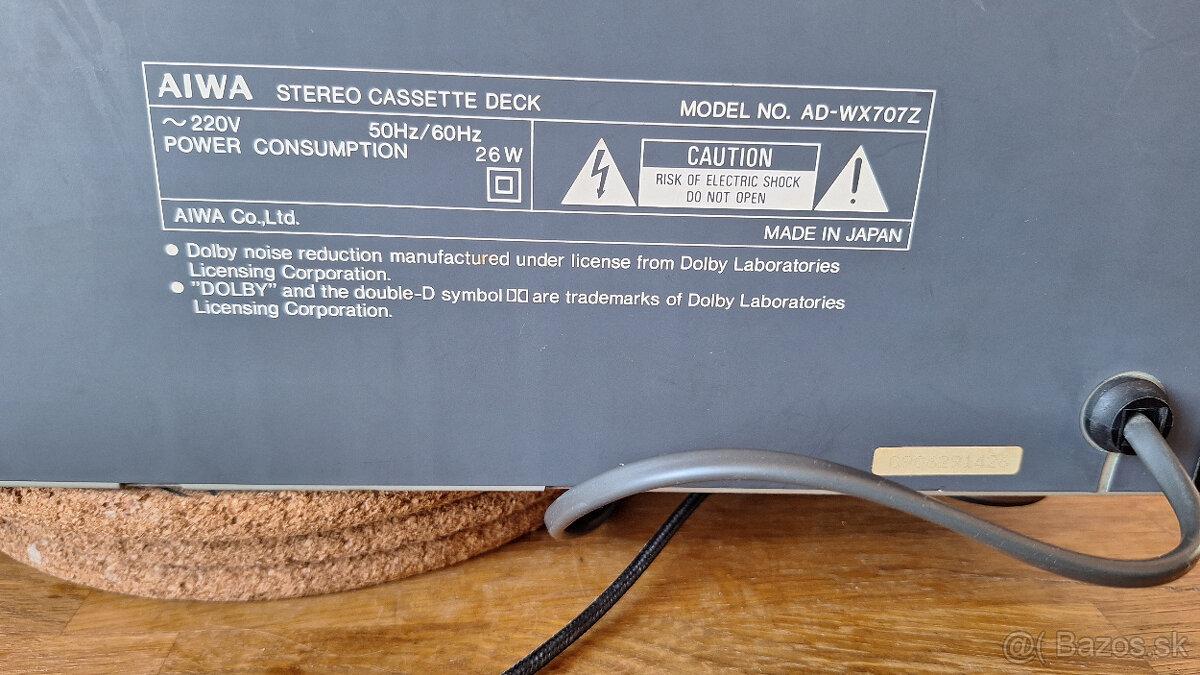 AIWA AD-WX707 / 2 - 17