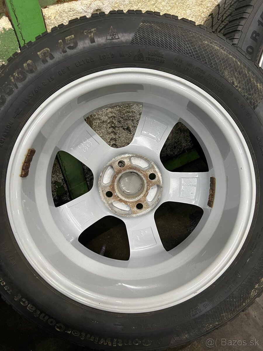 Elektróny smart 4x100, r15 , zimná sada - 17