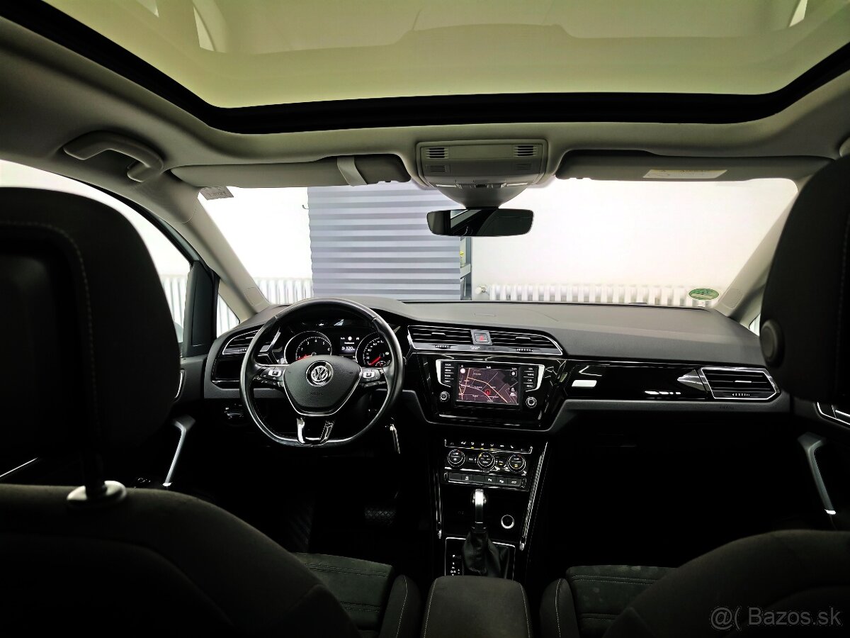 VW TOURAN 1.4 TSI 110KW,DSG,HIGHLINE,TAŽNE, 7.MÍST, LED, ACC - 17