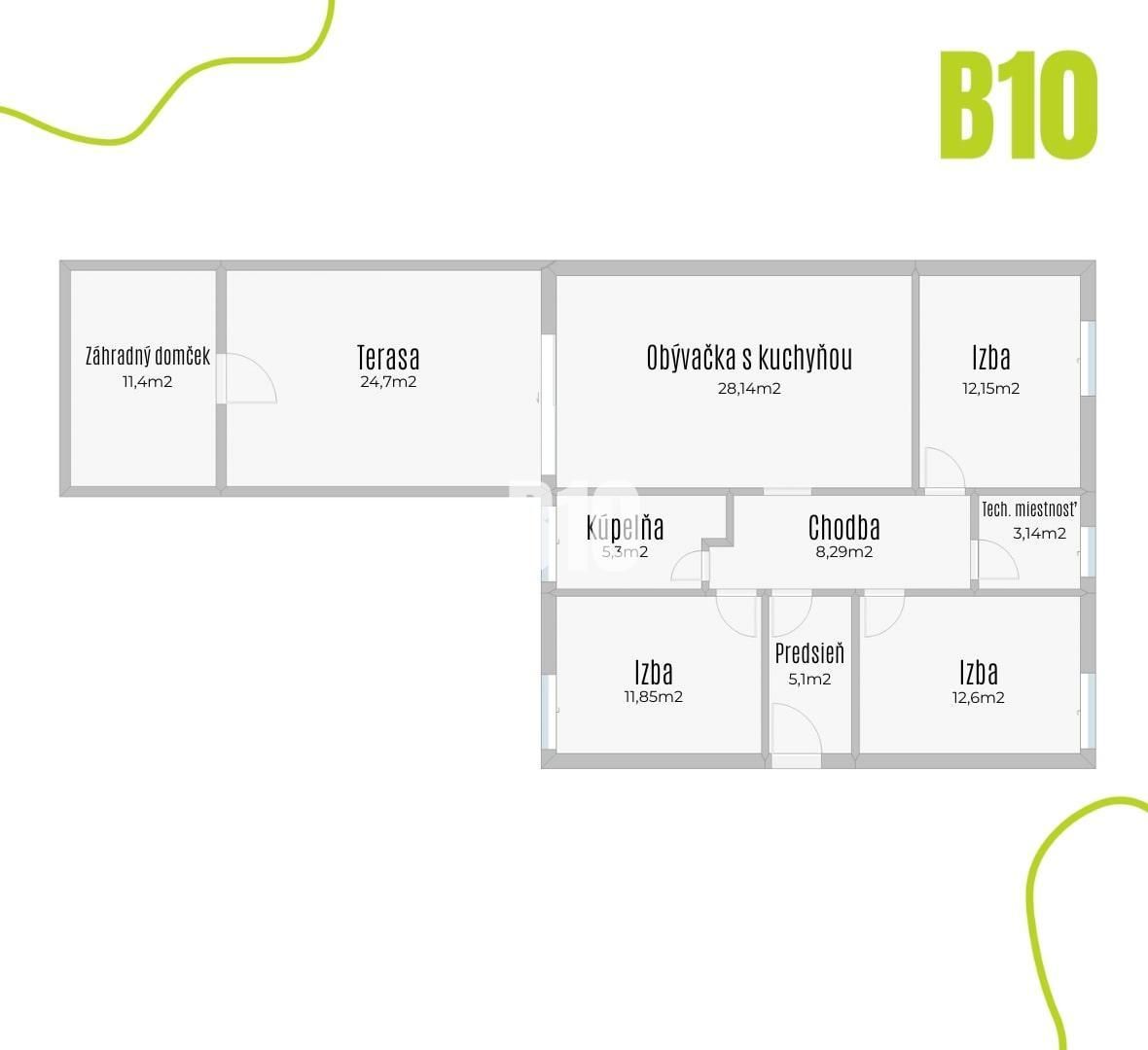 ÚTULNÝ 4 IZBOVÝ RODINNÝ DVOJDOM S BAZÉNOM A TERASOU - 17