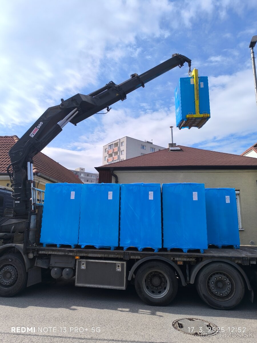 Autodoprava s hydraulickým rukou - 17