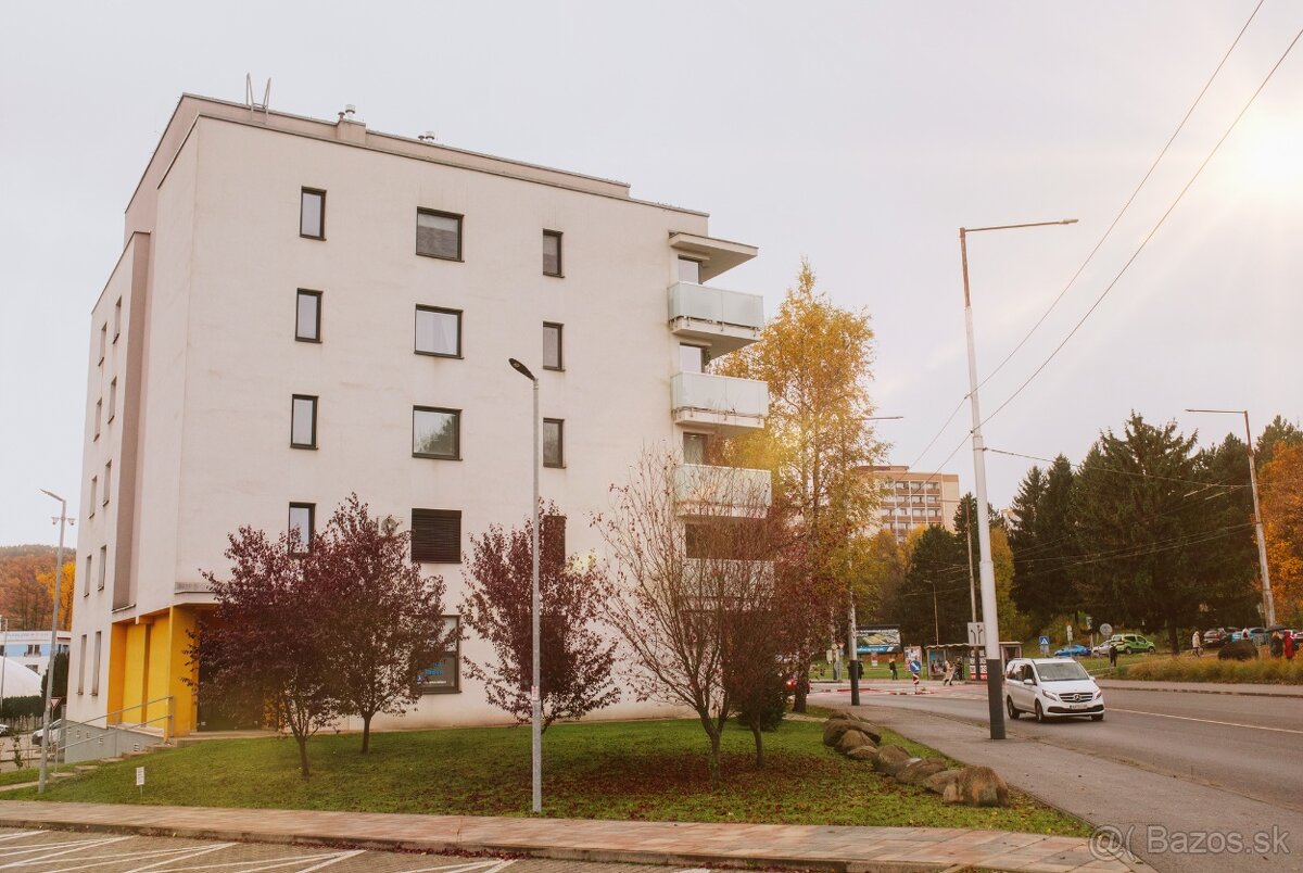 Novostavba Švermova Banska Bystrica, menší 2 izbový byt 44,6 - 17