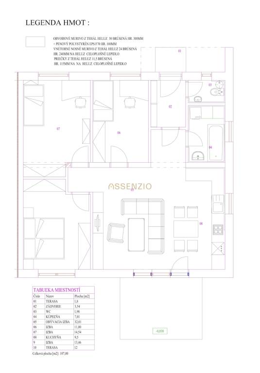 ASSENZIO - PREDAJ - Moderný rodinný dom s extrémne nízkymi n - 17