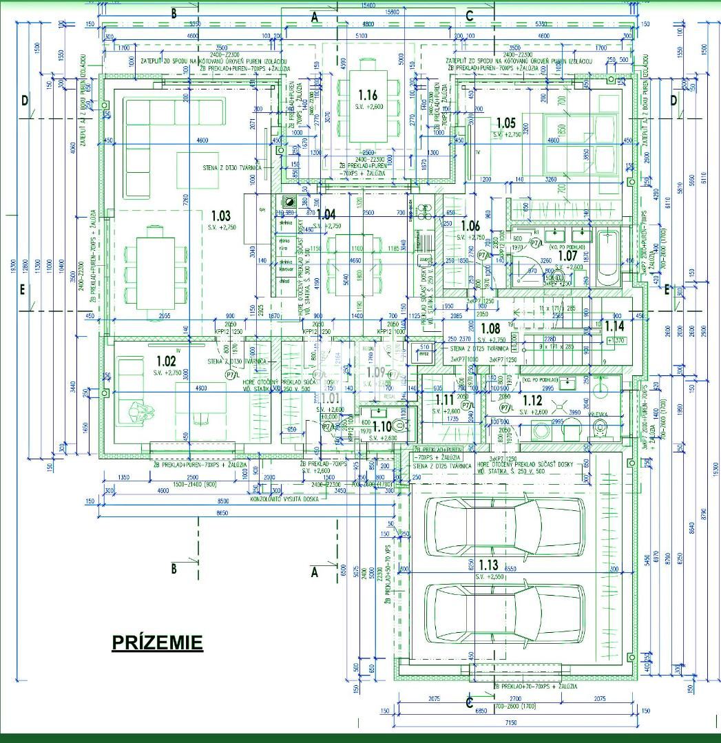 6 izbový rodinný dom - DVOJGARÁŽ - CABAJ časť Riegler - 17