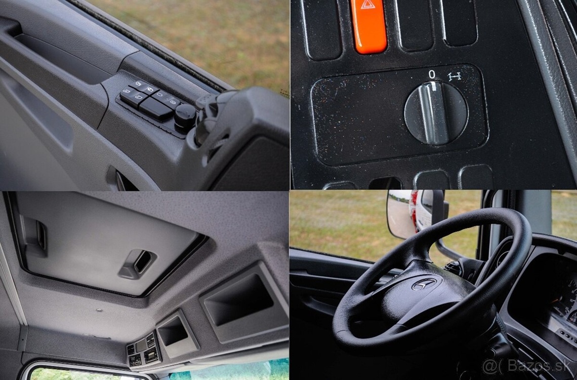 TROJSTRANNÝ SKLÁPAČ + HYDRAULICKÁ RUKA MERCEDES ATEGO 1218 - 17