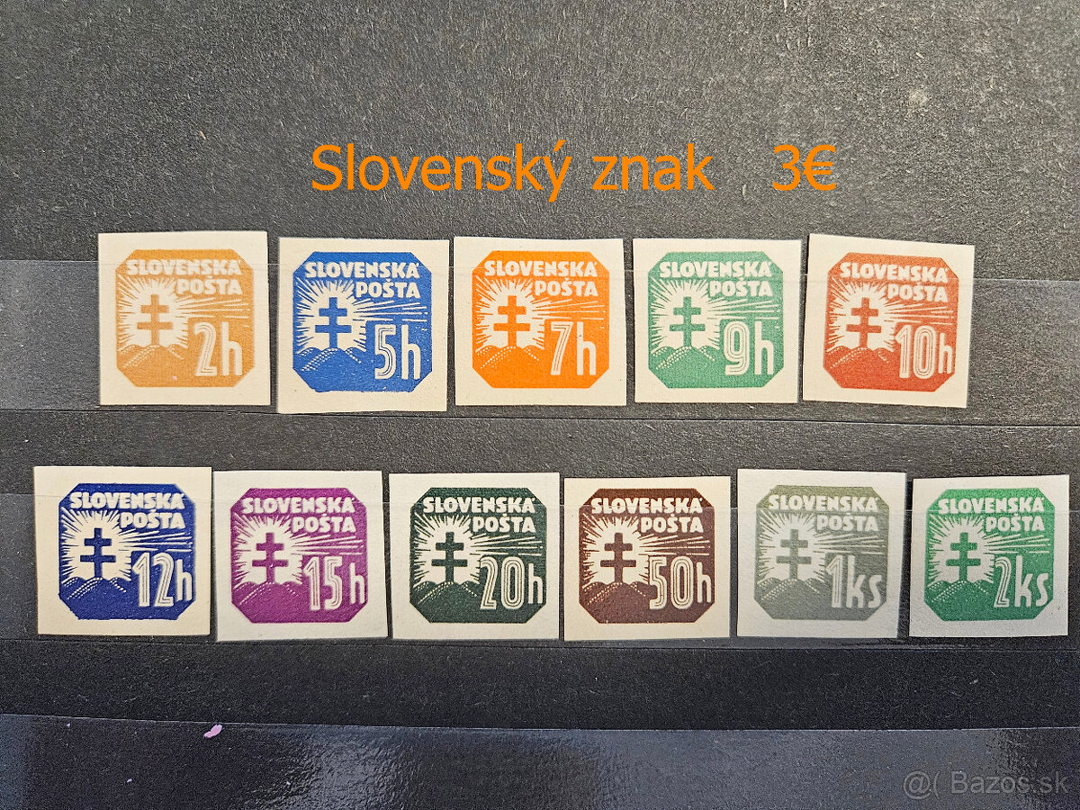 poštové známky Slovenský štát - 17