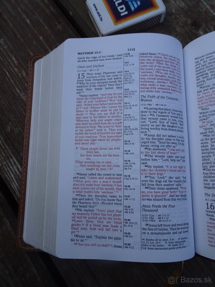 Predám vreckovú BIBLIU viazanú v umelej koži - 17