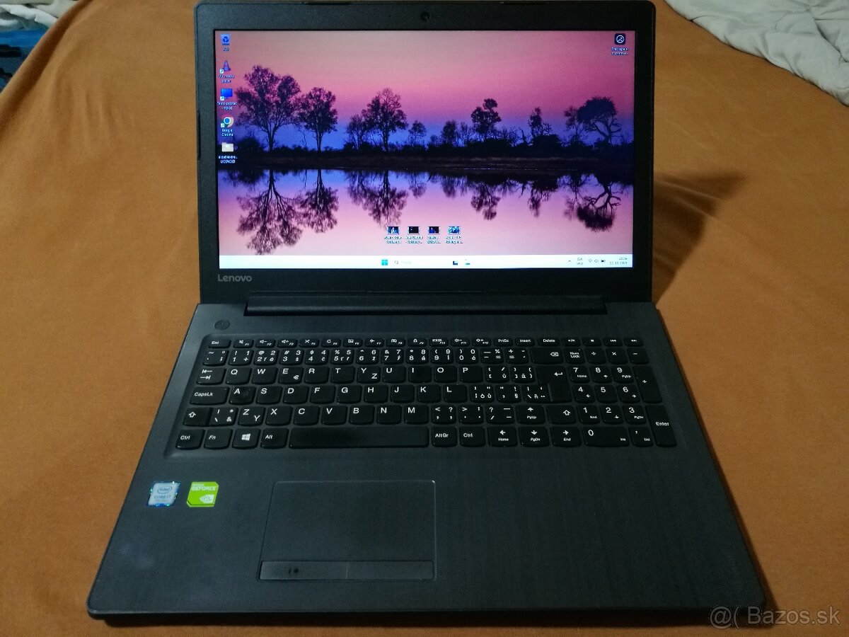 Lenovo 310. 15,6"FHD. 12 GB DDR4. SSD 256 GB. Nová baterka. - 17