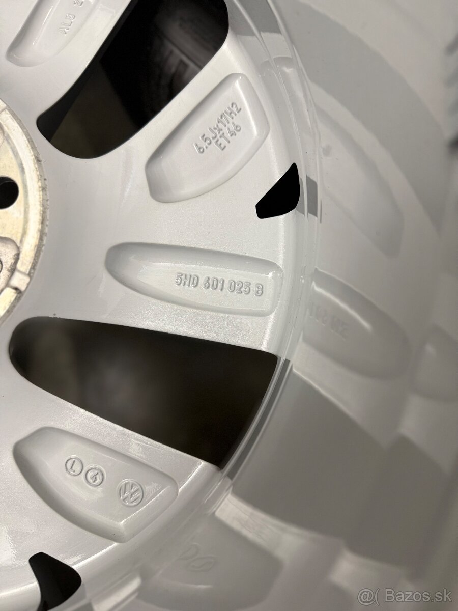 Zimná sada 5x112 R17 , 205/50/17 VW Belmont - Golf , Octavia - 17