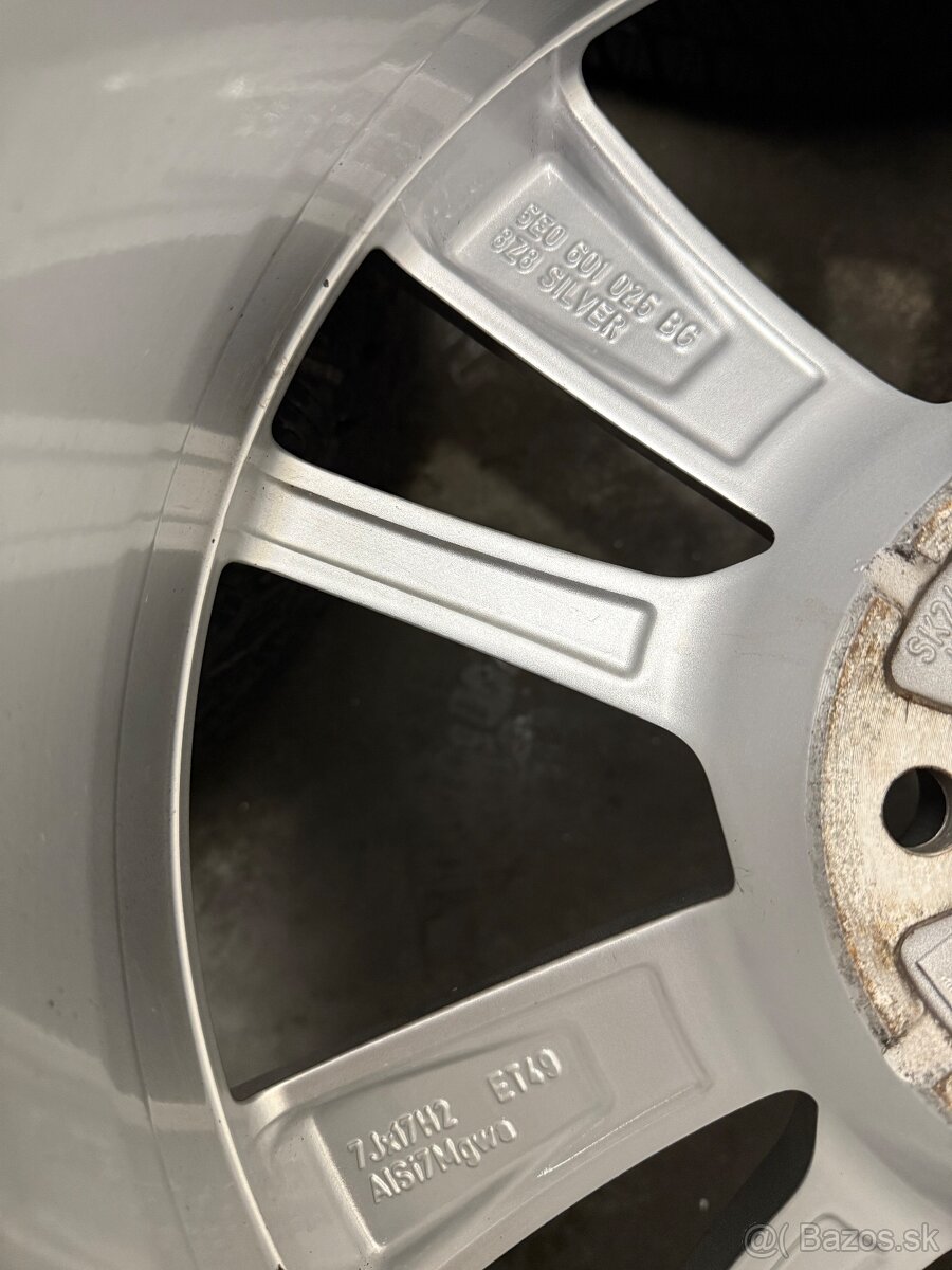 Zimná sada Škoda Trius 5x112 R17 , 225/45/17 Octavia, Golf - 17