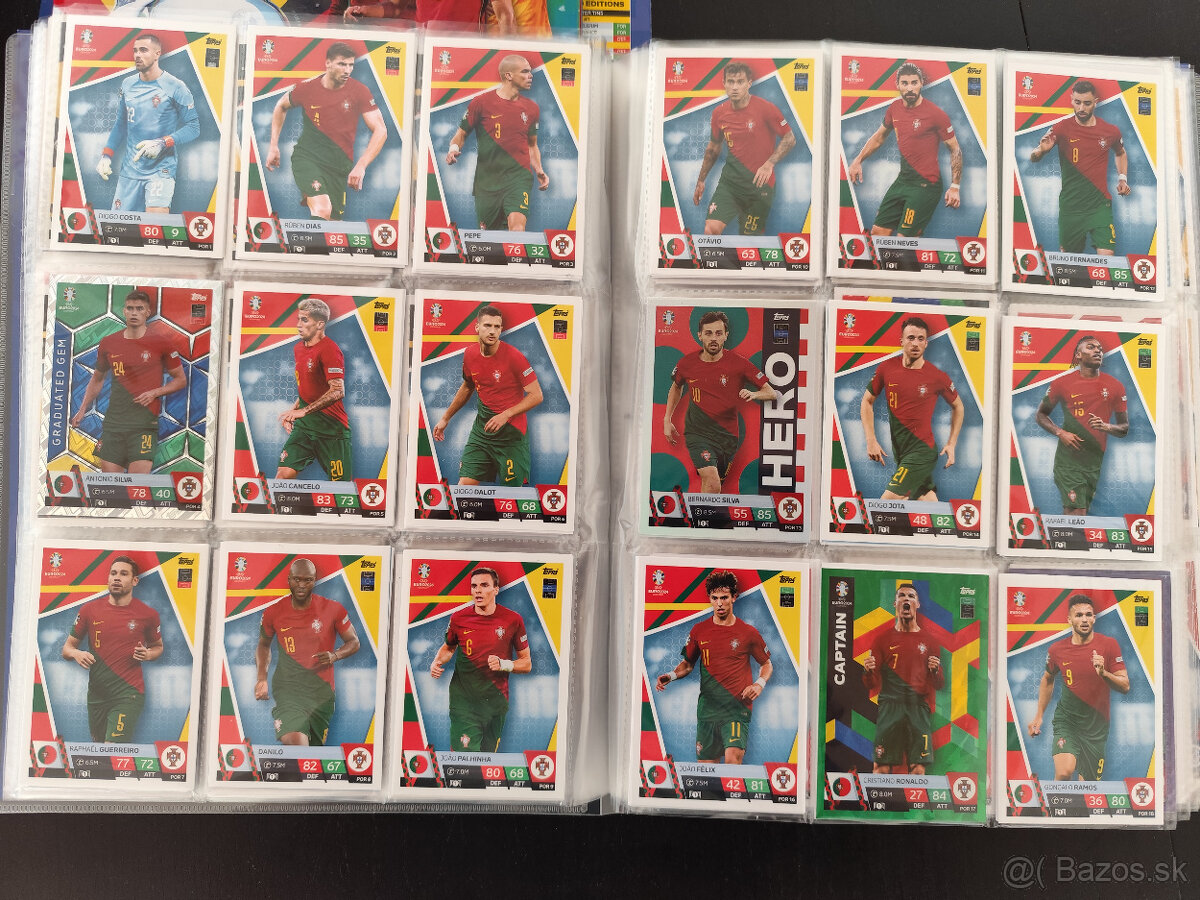Futbalové kartičky Euro 2024 Match Attax - 17