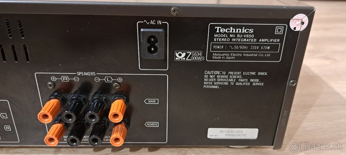 Technics SU - V 650 - 17