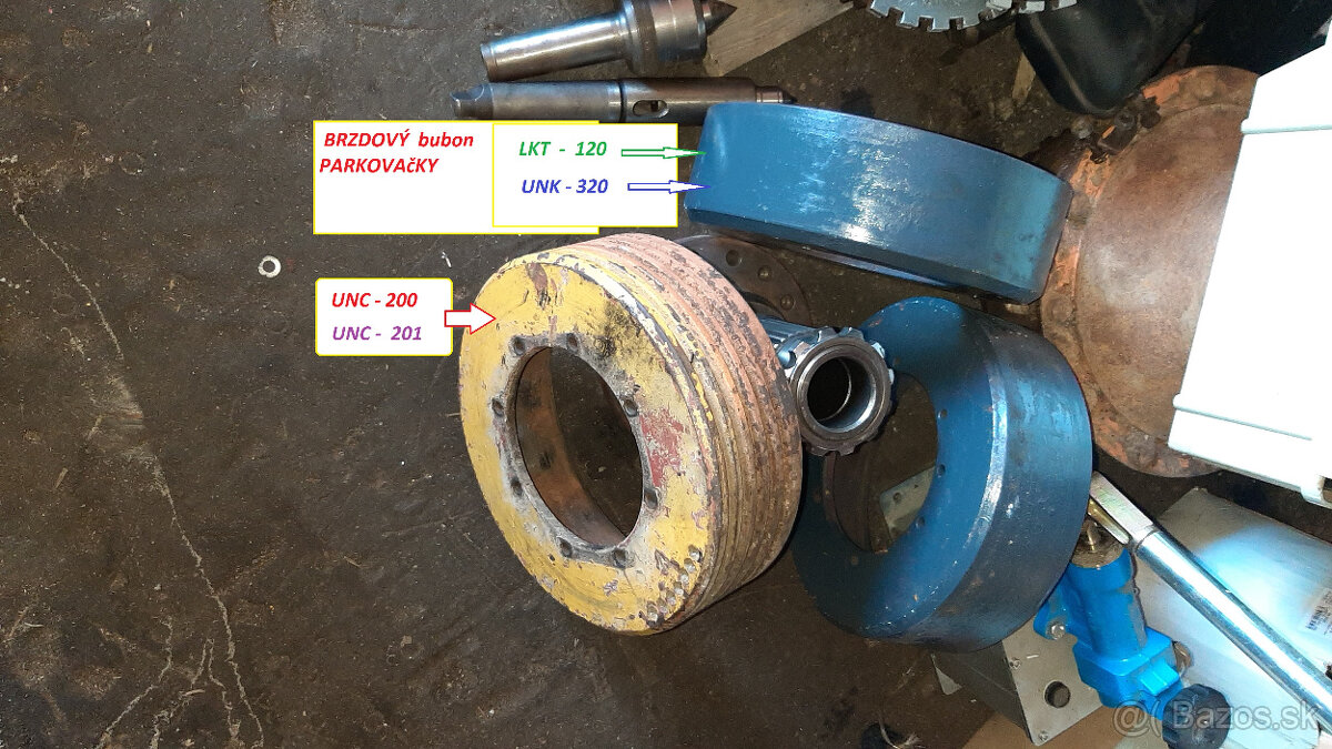 LKT 81 a LKT-120 lesné Traktory / Náhradné - diely - 17