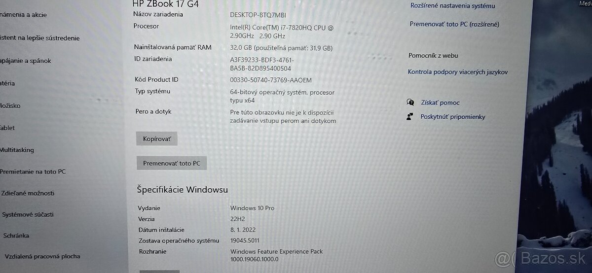 HP ZBook 17 G4 - 17