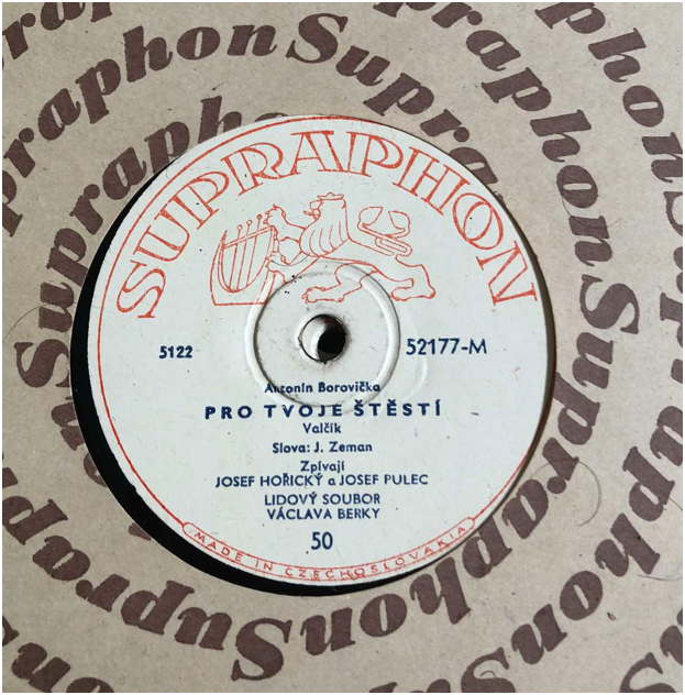 STAROŽITNÉ ORIGINÁLNE GRAMOFÓNOVÉ DOSKY - 17