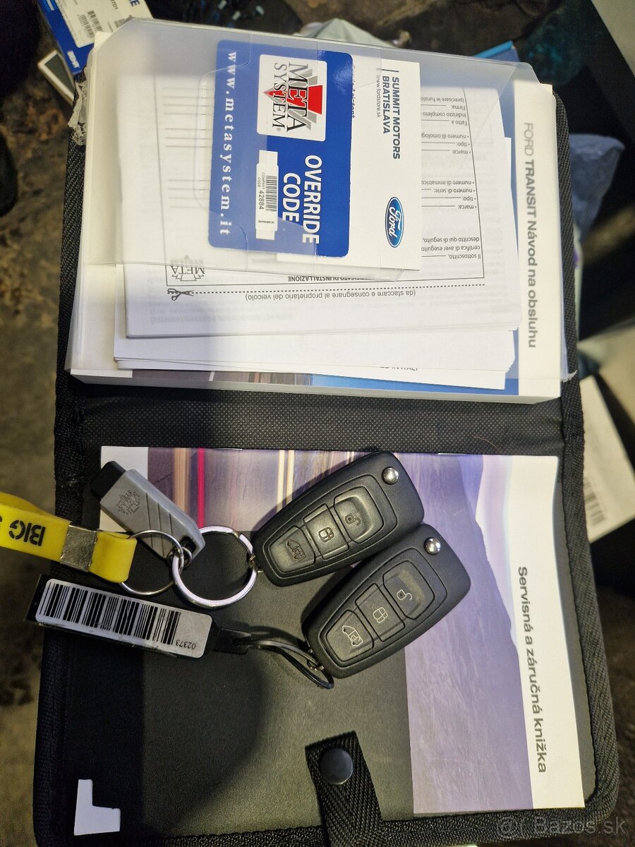 Ford transit valník s hydraulickým žeriavom - 17