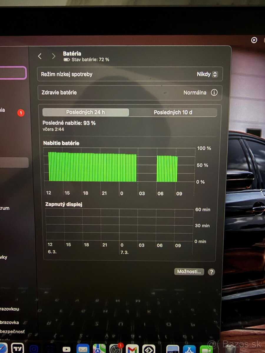 Predám Apple MacBook Pro 13” Space Gray + Magic Mouse 2 – TO - 17