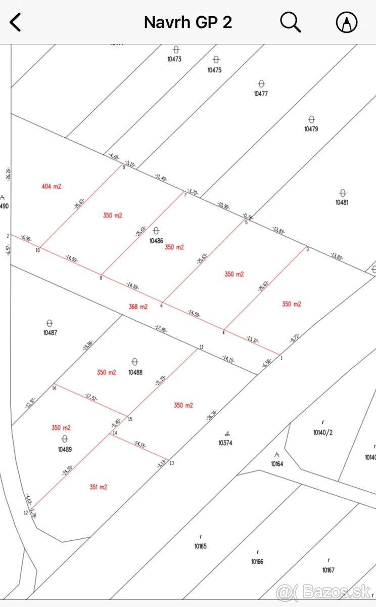 Veľký stavebný rožný pozemok Malé Leváre - 17