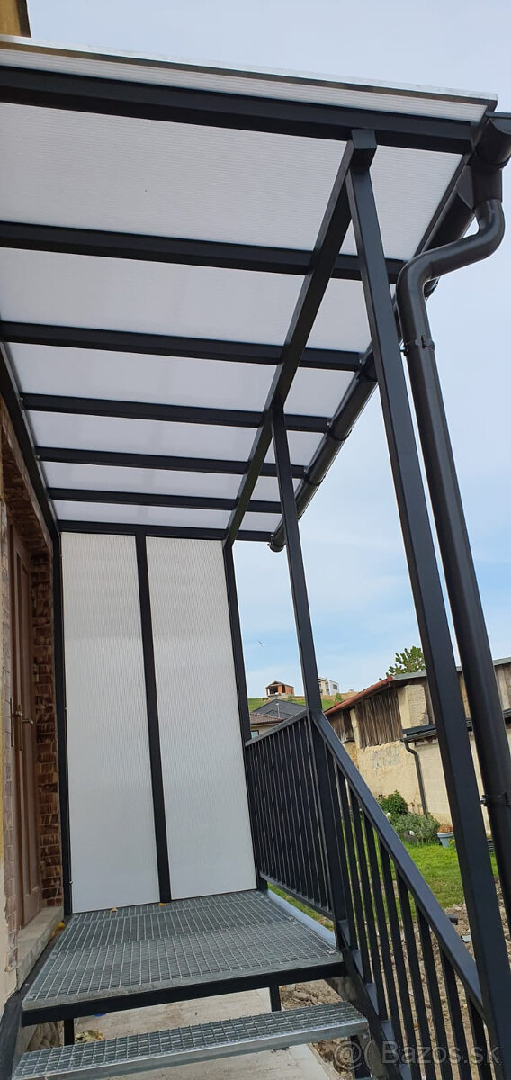 Schody,ploty,zábradlie,terasa,brána,madlo-nerez,hliník,kov.. - 17