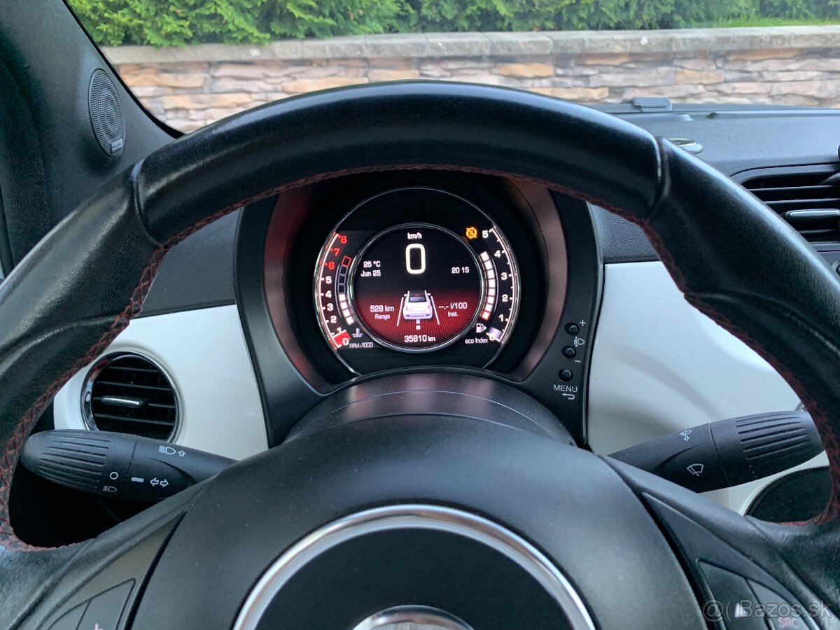 Fiat 500C 1,2 benzín,35800km - 17
