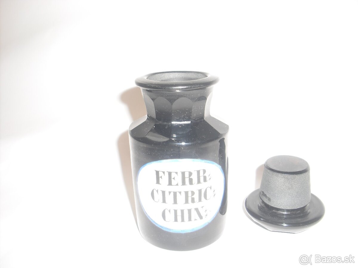 Predam zbierka starozitna lekarenska nadoba, flaska... - 17