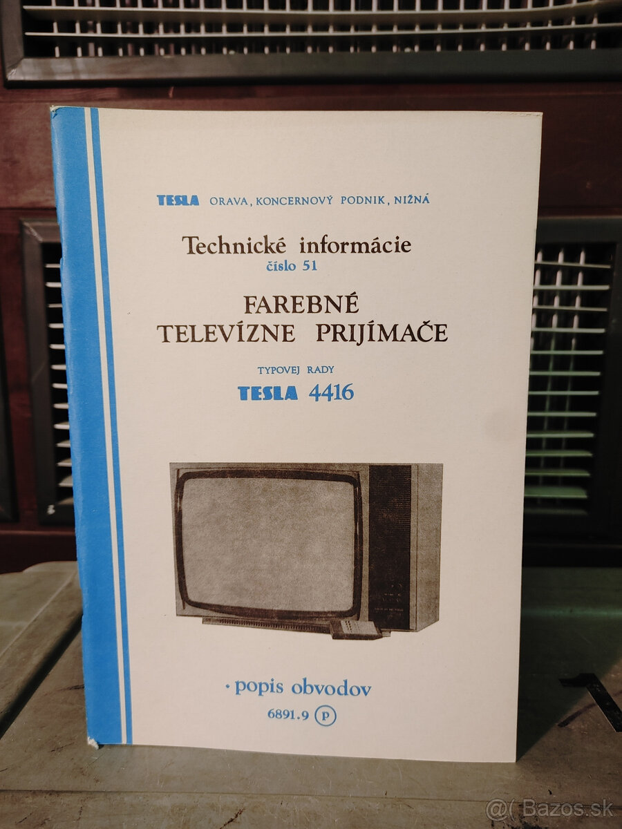 Návody k údržbe a oprave zariadení Tesla - 17