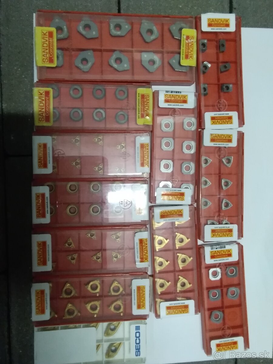 TK frézyTK vrtáky, Vbd plátky , Nástrčná hlava - 17