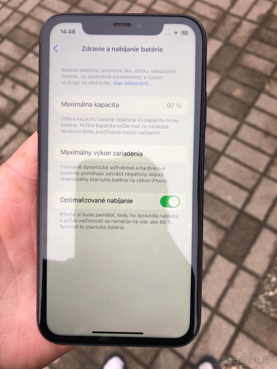Predam iphone11 128gb 97% zdravie baterie - 17
