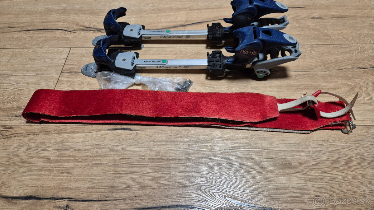 Predám 2x skialp set a viazanie s pásom + čiapka Swix gratis - 17