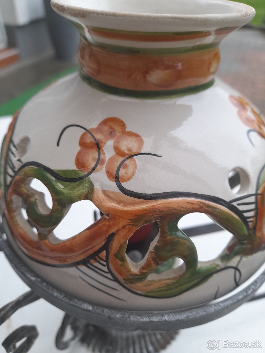 Vysiaca lampa malovana - 17