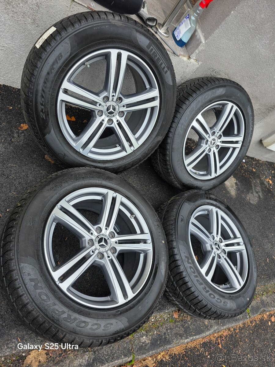 Zimné kolesá Mercedes GLC X253 C253 5x112 r18 235/60 r18 - 17