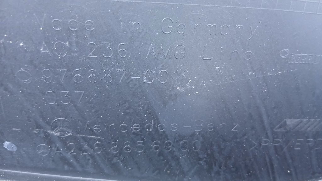 Mercedes CLE W236 C236 A236 2023 - predny naraznik - 17