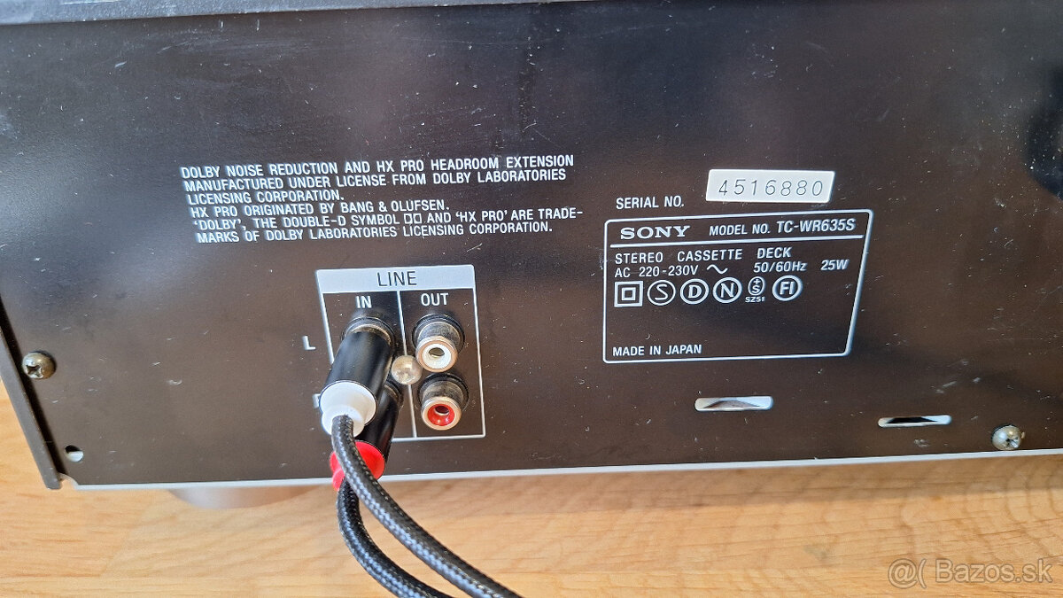 Sony TC-WR635S / Dolby S - 17